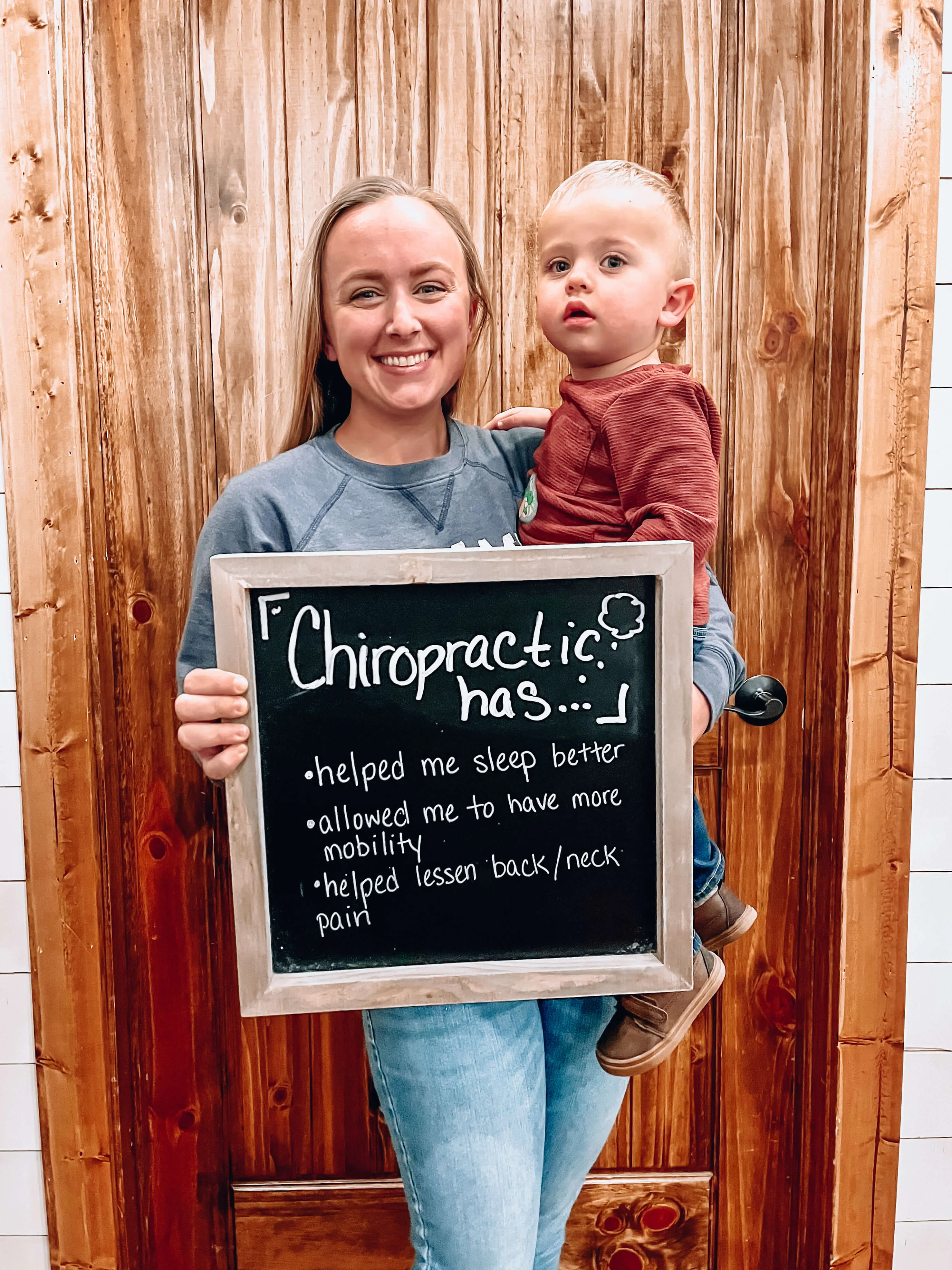 Gentle pediatric adjustment